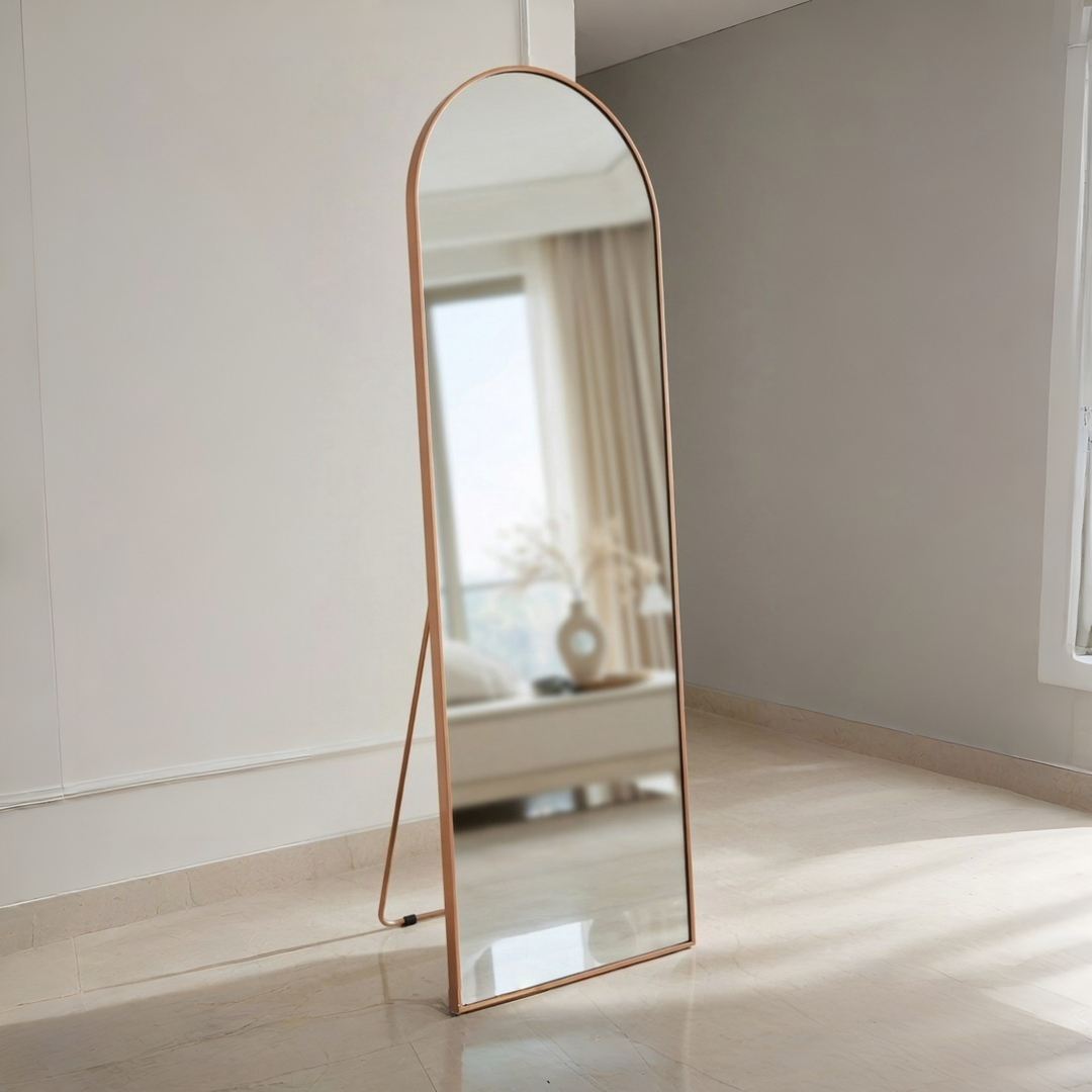 1 AquaBath Slim Arch Freestanding Mirror - Image 1
