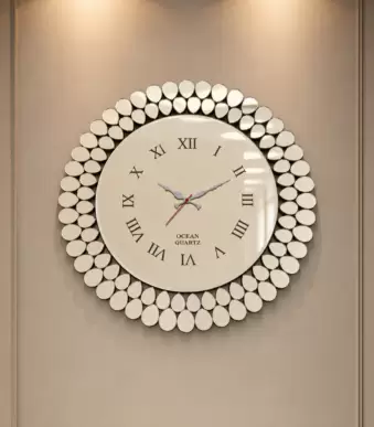 AquaBath 2D Lazer Watch 24x24 Inches Decorative Designer Wall Clock