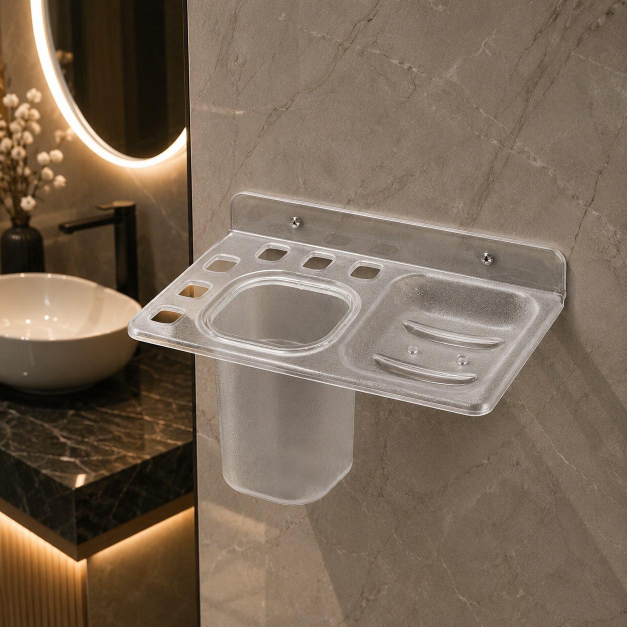 3 in one 3 in 1 Soap Dish - Image 1