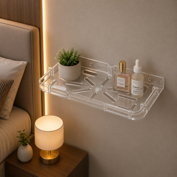 Transparent ABS Set Top Box Wall Stand – AquaBath