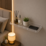 AquaBath Multipurpose Shelf 18 premium ABS plastic wall mounted storage shelf